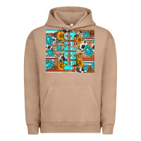 Pigment Burro western nana Urban Hoodie - RanaPortraitStore