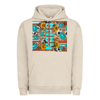 Pigment French Oak western nana Urban Hoodie - RanaPortraitStore