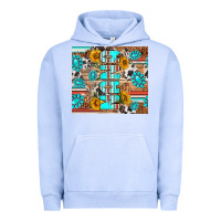 Pigment Grape Ice western nana Urban Hoodie - RanaPortraitStore