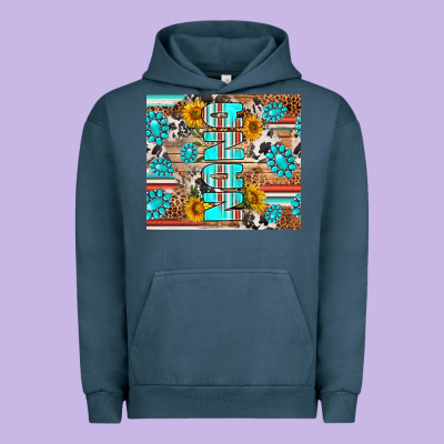 Western Nana Urban Hoodie Designed By Ranaportraitstore