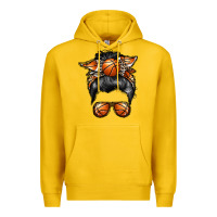 Lemon basketball mom Premium Hoodie - RacoonDesign
