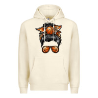 Sandshell basketball mom Premium Hoodie - RacoonDesign