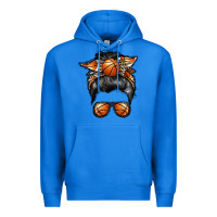 True Royal basketball mom Premium Hoodie - RacoonDesign