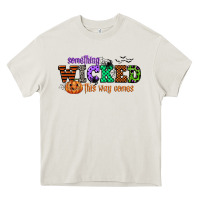 Cream something wicked this way comes Heavy Core Tee - CowGirlArtShop