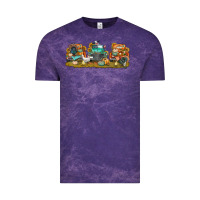 Cloud Purple thanksgiving trucks bbs Vintage Tee - BundleAndBundleShop