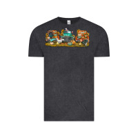 Vintage Black thanksgiving trucks bbs Vintage Tee - BundleAndBundleShop