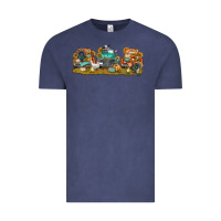 Vintage Denim thanksgiving trucks bbs Vintage Tee - BundleAndBundleShop