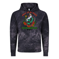 Cloud Black traditional lady hispanic heritage month Vintage Hoodie - BundleAndBundleShop