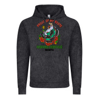 Vintage Black traditional lady hispanic heritage month Vintage Hoodie - BundleAndBundleShop