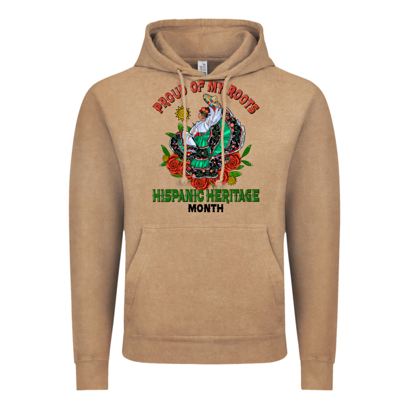 Traditional Lady Hispanic Heritage Month Vintage Hoodie by BundleAndBundleShop | Teevron