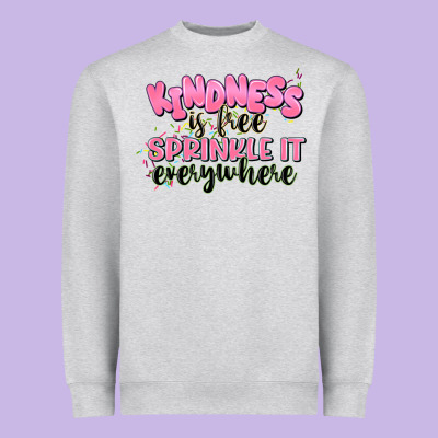 Kindness Is Free Sprinkle It Everywhere Heavyweight Sweatshirt Designed By Jahusdesignshop
