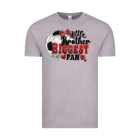 Vintage Zinc little brother biggest fan soccer Vintage Tee - FaDigitalArtStudio