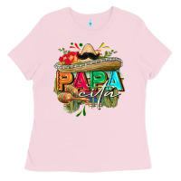 Bubblegum Pink Papacita Ladies Tee - FaDigitalArtStudio
