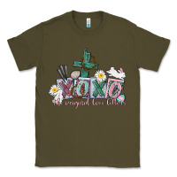Army Green Xoxo the original love language Easter Day Classic Tee - CowGirlArtShop