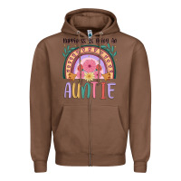 Chestnut happiness is being an auntie Zipper Hoodie - JahusDesignShop