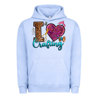 Pigment Grape Ice i love crafting Urban Hoodie - RanaPortraitStore