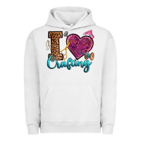 Pigment Lunar Rock i love crafting Urban Hoodie - RanaPortraitStore