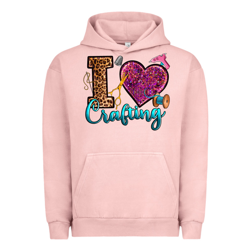 I Love Crafting Urban Hoodie by RanaPortraitStore | Teevron