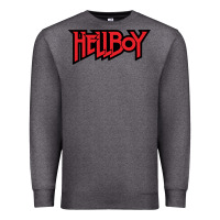 Charcoal Heather Hellboy Premium Sweatshirt - baoMotion