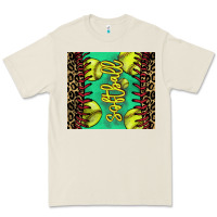 Bone Softball leopard tumbler Premium Tee - HowdyJamesFarm