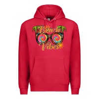 Cardinal beach vibes Premium Hoodie - RacoonDesign