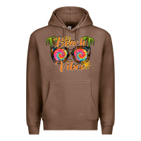 Chestnut beach vibes Premium Hoodie - RacoonDesign