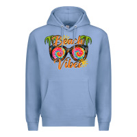 Beach Vibes Premium Hoodie | Teevron