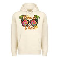 Sandshell beach vibes Premium Hoodie - RacoonDesign