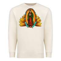 Sandshell sunflower our lady of guadalupe Premium Sweatshirt - JahusDesignShop