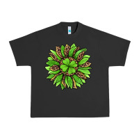 Pigment Black lucky leopard st patricks sunflower Urban Heavy Tee - Jasminsmagicworld