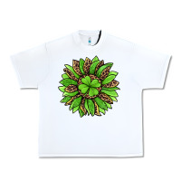 White lucky leopard st patricks sunflower Urban Heavy Tee - Jasminsmagicworld