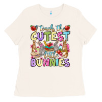 Easter Day I Teach The Cutest Little Bunnies Ladies Tee | Teevron