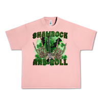 Salmon shamrock and roll Urban Heavy Tee - FaDigitalArtStudio