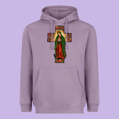 Our Lady Of Guadalupe Cros Heavyweight Hoodie Designed By Jahusdesignshop