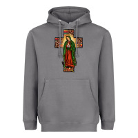 Storm our lady of guadalupe cros Heavyweight Hoodie - JahusDesignShop