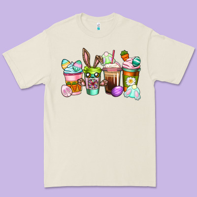 Easter Coffee Cups Easter Day Premium Tee Designed By Cowgirlartshop
