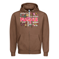 Chestnut ella es mama Zipper Hoodie - JahusDesignShop