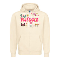 Sandshell ella es mama Zipper Hoodie - JahusDesignShop