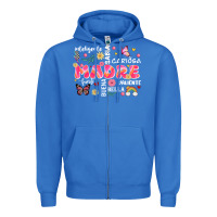 True Royal ella es mama Zipper Hoodie - JahusDesignShop