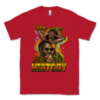 Red We are Black History Classic Tee - HowdyJamesFarm