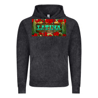 Vintage Black latina license plate Vintage Hoodie - BundleAndBundleShop
