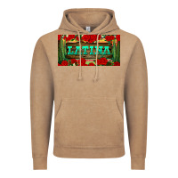 Vintage Coffee latina license plate Vintage Hoodie - BundleAndBundleShop