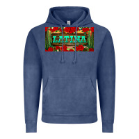 Vintage Denim latina license plate Vintage Hoodie - BundleAndBundleShop