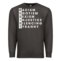 Smoke resist   political resistance Premium Sweatshirt - baoMotion