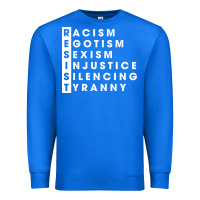 True Royal resist   political resistance Premium Sweatshirt - baoMotion