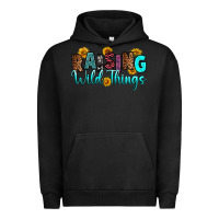 Pigment Black raising wild things Urban Hoodie - RanaPortraitStore