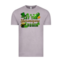 Vintage Zinc Let the shenanigans begin St. Patricks Day Vintage Tee - FaDigitalArtStudio