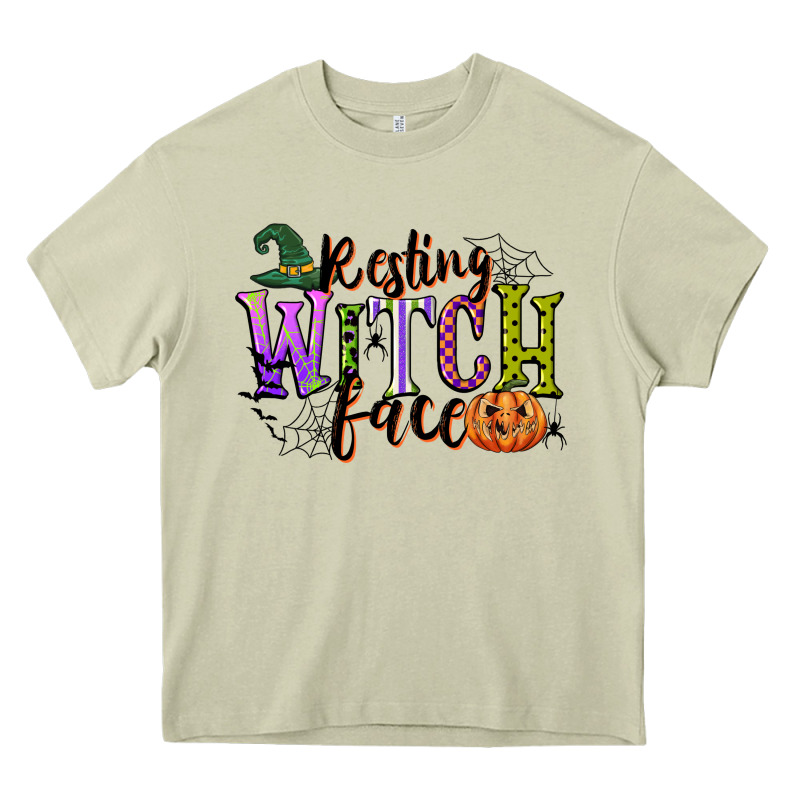 Resting Witch Face Heavy Core Tee by CowGirlArtShop | Teevron