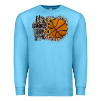 Ocean Blue it's game day y'all basketball Premium Sweatshirt - JahusDesignShop