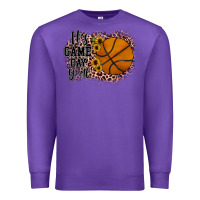 Purple it's game day y'all basketball Premium Sweatshirt - JahusDesignShop